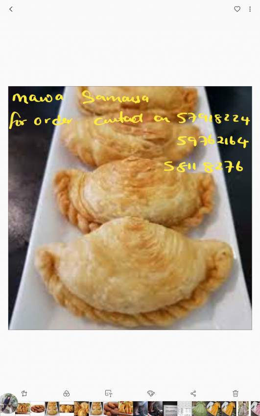Mawa samousa - 0 - Catering & Restaurant  on Aster Vender