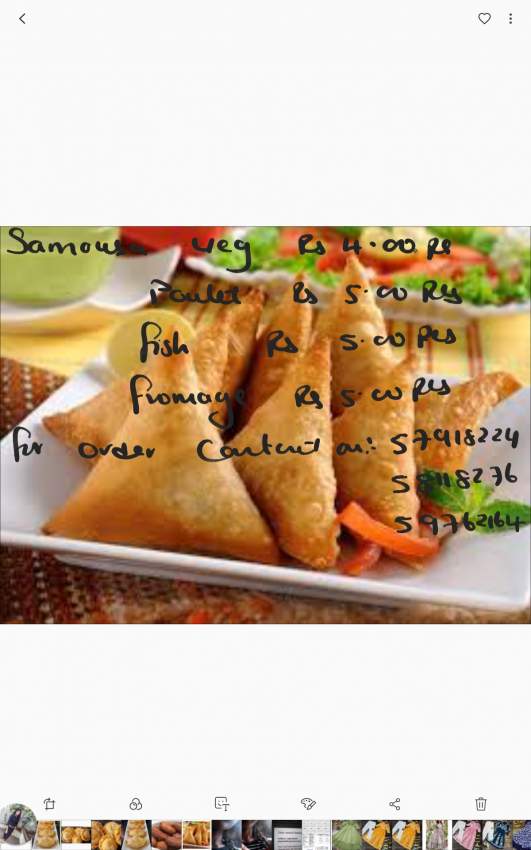 Samousa - 0 - Catering & Restaurant  on Aster Vender