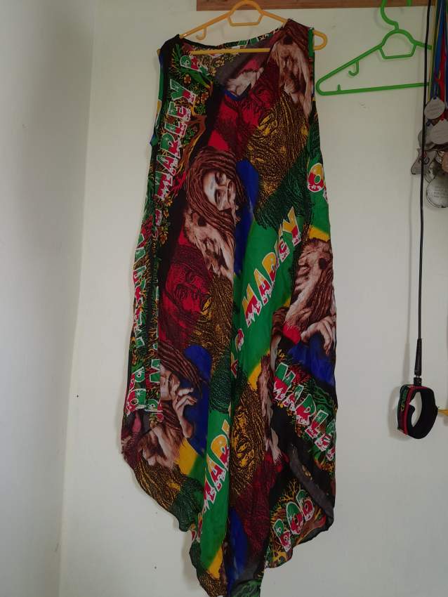 Robe theme rasta  - Dresses (Women) at AsterVender