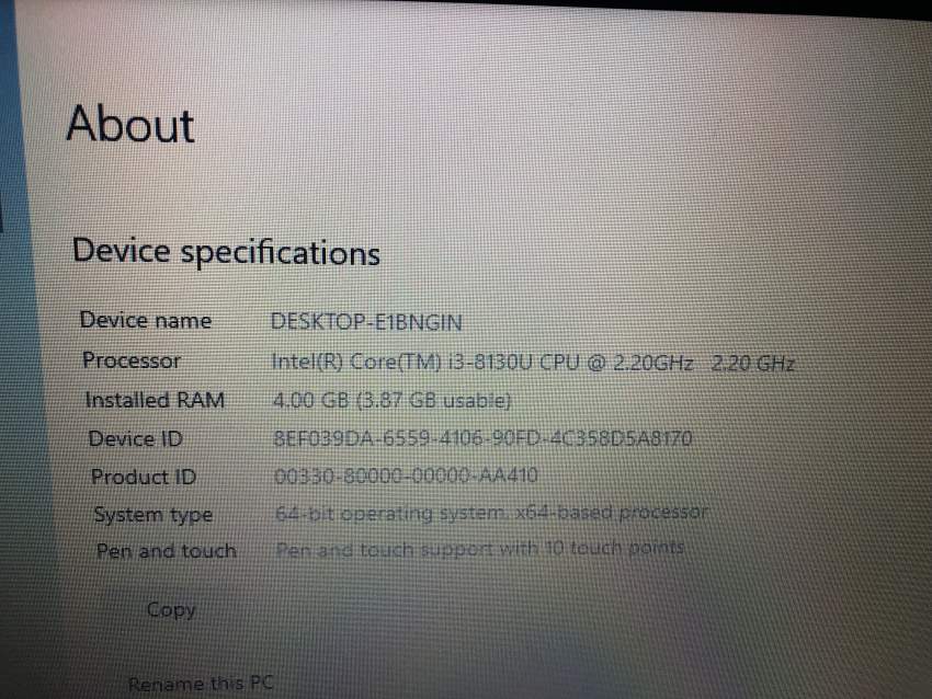 Lenovo Yoga 2018 notebook with touch screen - 0 - Laptop  on Aster Vender