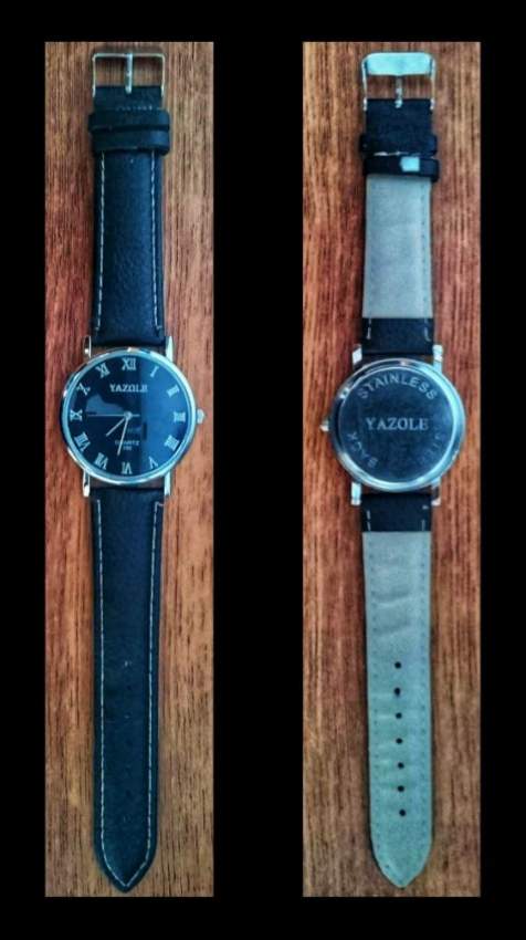 LEATHER WATCH & BRACELET - Watches at AsterVender