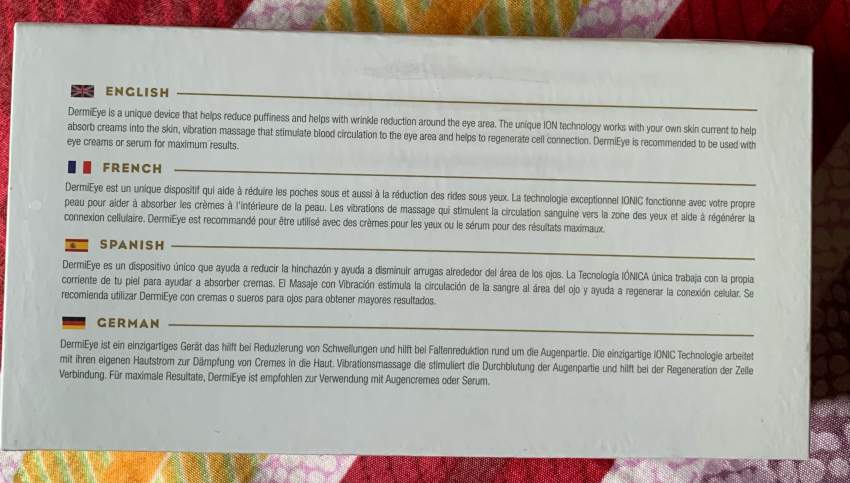 Dermisonic and DermiEye - 2 - Other face care products  on Aster Vender