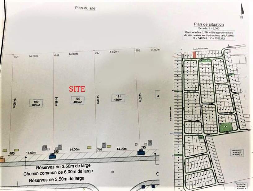 11.6 Perches for sales in Roche Brunes - 5 - Land  on Aster Vender
