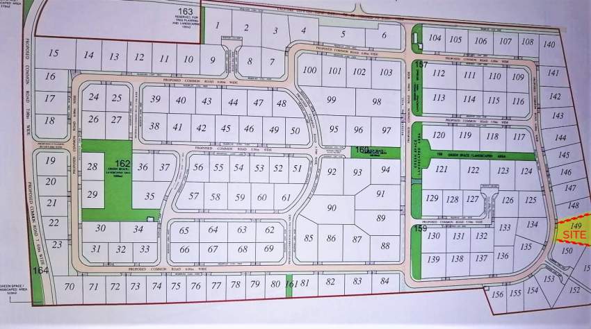 29.6 Perches for sales in Morcellement Harmony - 6 - Land  on Aster Vender