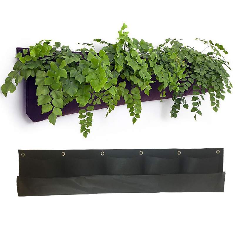 Indoor/Outdoor horizontal waterproof pocket planter at AsterVender