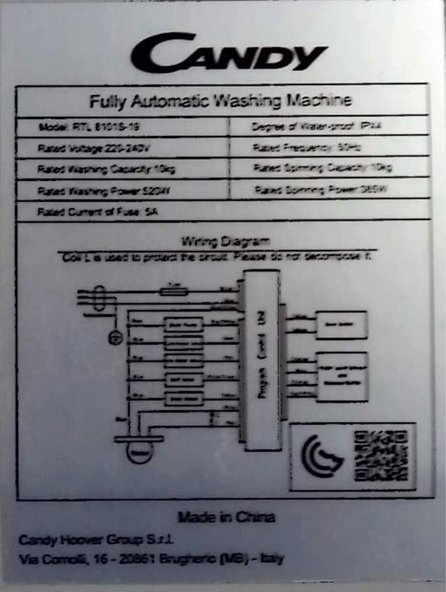 Candy Washing machine - 8 - All household appliances  on Aster Vender