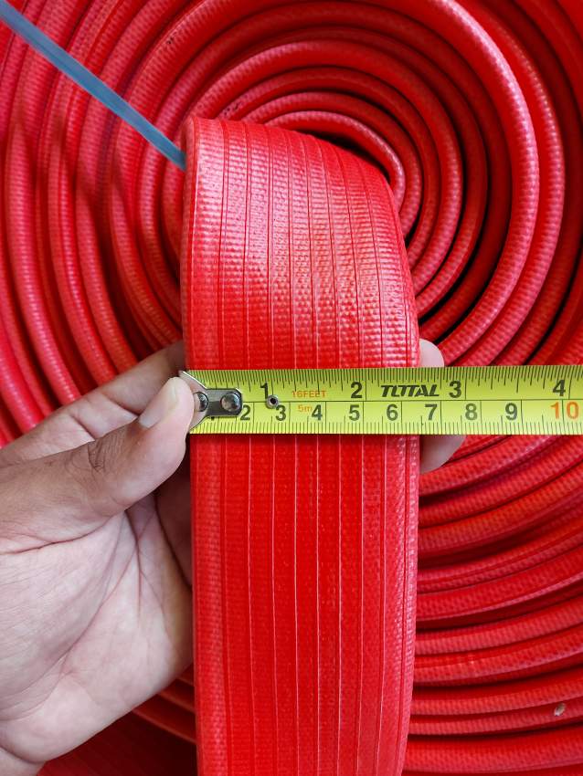 Small Red Fire Hose at AsterVender
