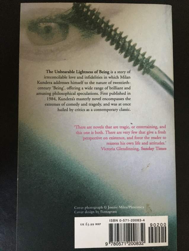 The Unbearable Lightness of Being - 1 - Poetry  on Aster Vender