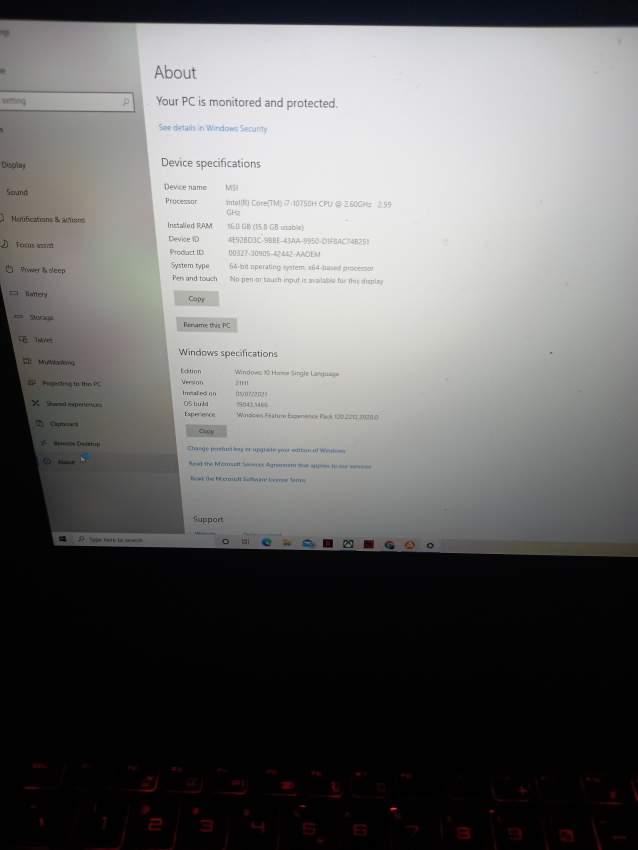 Msi gaming laptop  - 0 - Gaming Laptop  on Aster Vender