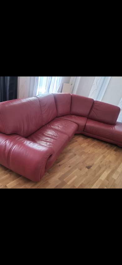 Sofa cuir de vachette  - 0 - Sofas couches  on Aster Vender