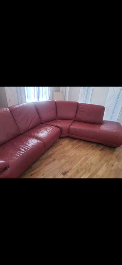 Sofa cuir de vachette  - 1 - Sofas couches  on Aster Vender