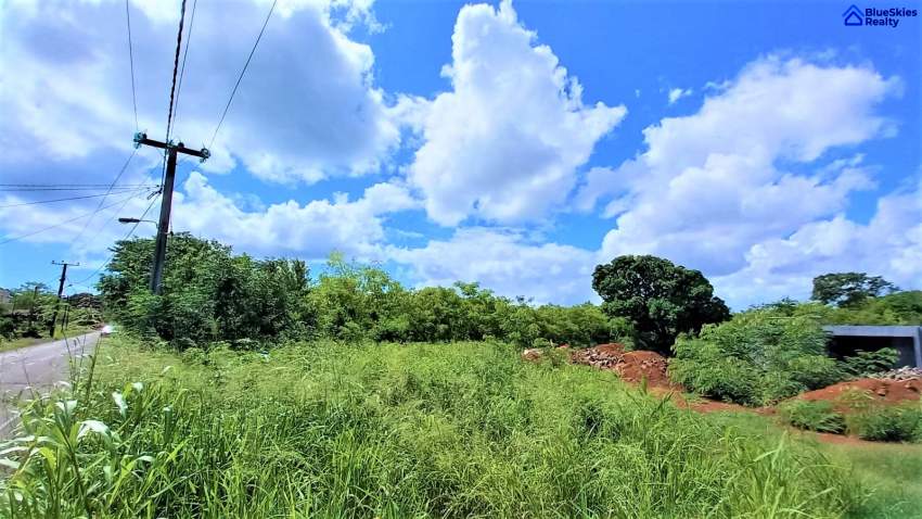 18.4 Perches for sales on main road of  Baie Du Tombeau - 1 - Land  on Aster Vender