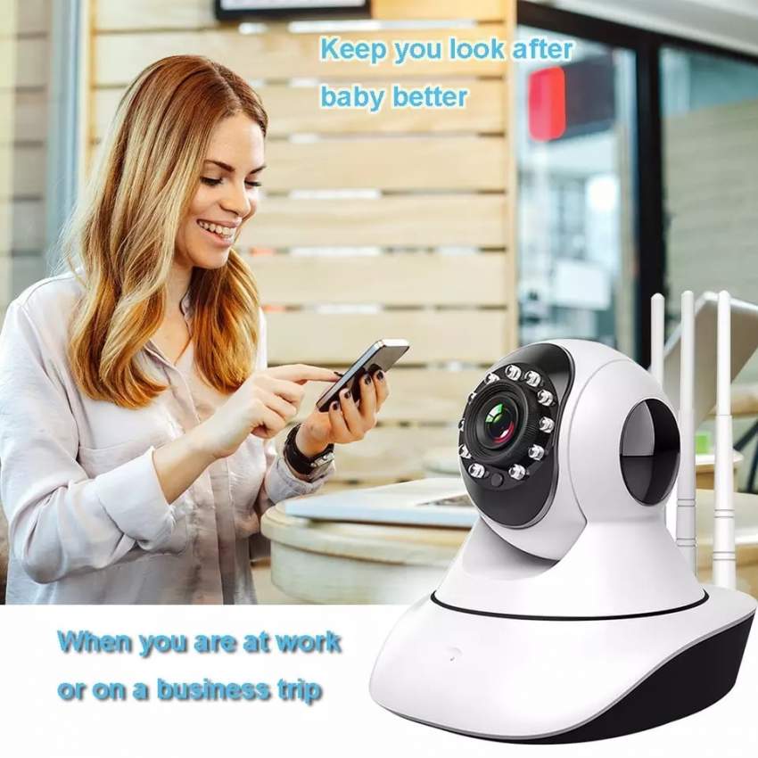 Rotate IP Indoor Camera HD 1080P   - 1 - WiFi Camera  on Aster Vender