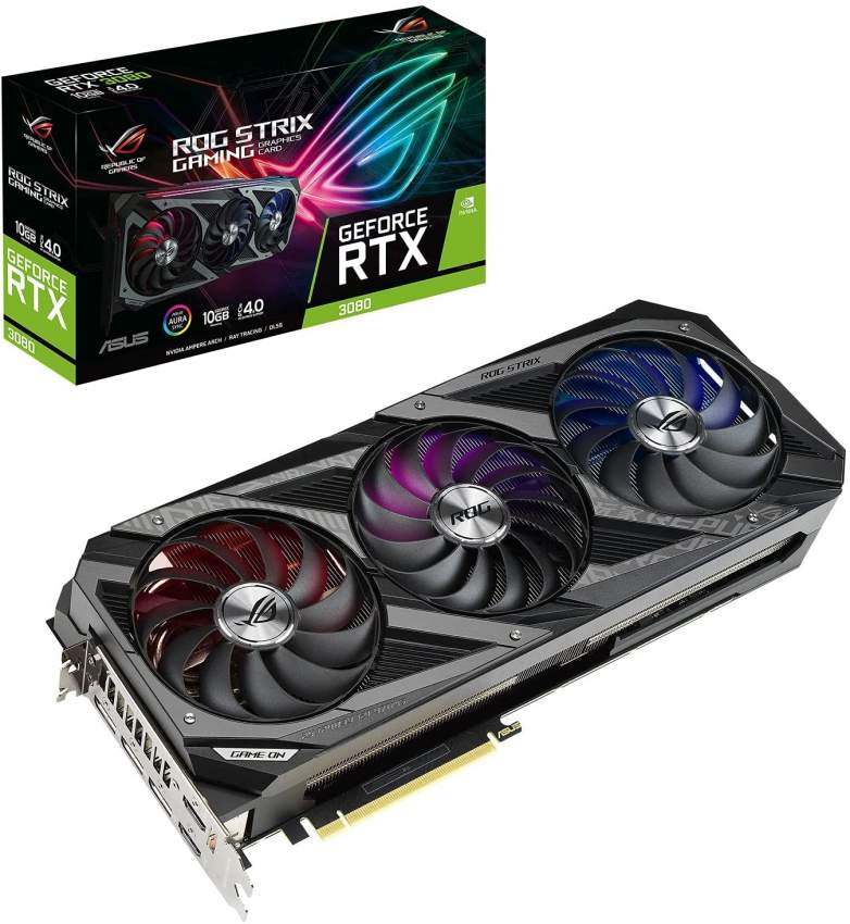 Asus Gamers Strix Geforce Rtx 3080 Gaming Oc Graphics Card