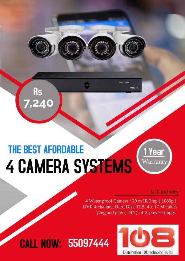 Camera Surveillance - 0 - All electronics products  on Aster Vender