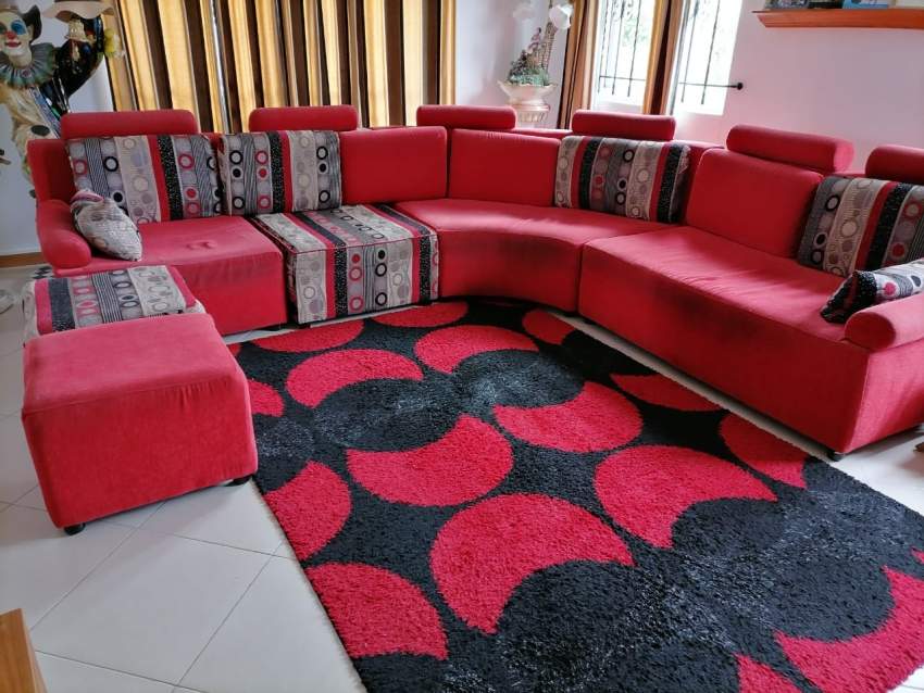 Sofa set + carpet - 0 - Living room sets  on Aster Vender