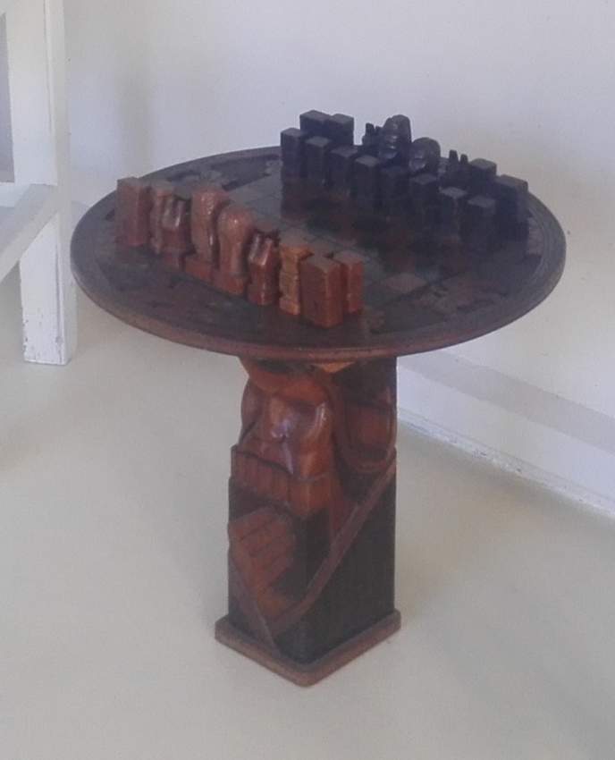 Jeu d'échec fait à la main en equateur - 2 - Creative crafts  on Aster Vender