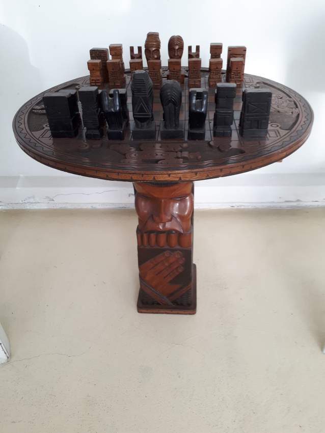 Jeu d'échec fait à la main en equateur - 0 - Creative crafts  on Aster Vender