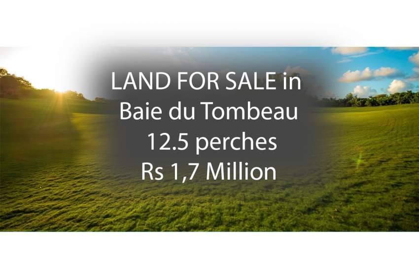 Land is for sale in Baie du Tombeau - Land on Aster Vender