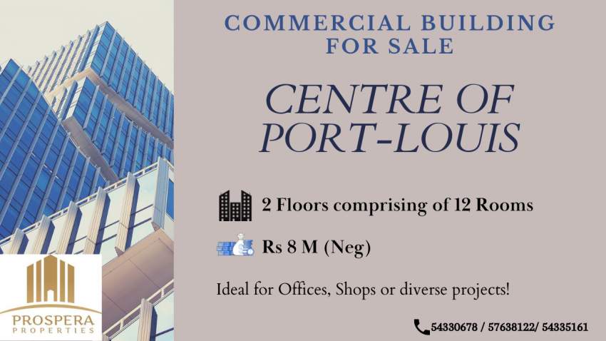 COMMERCIAL BUILDING FOR SALE on Aster Vender