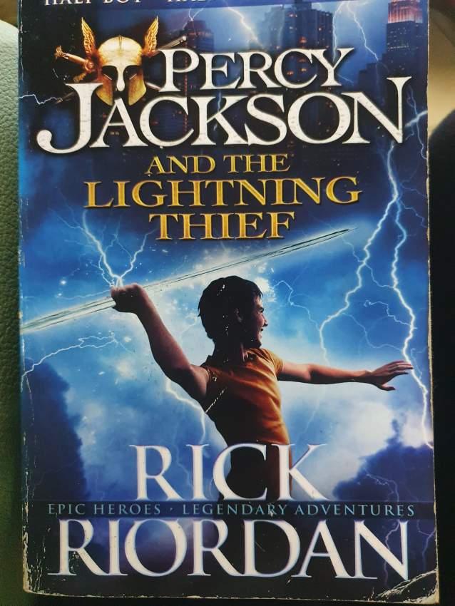 Percy Jackson(Lightning thief)  - Fictional books at AsterVender