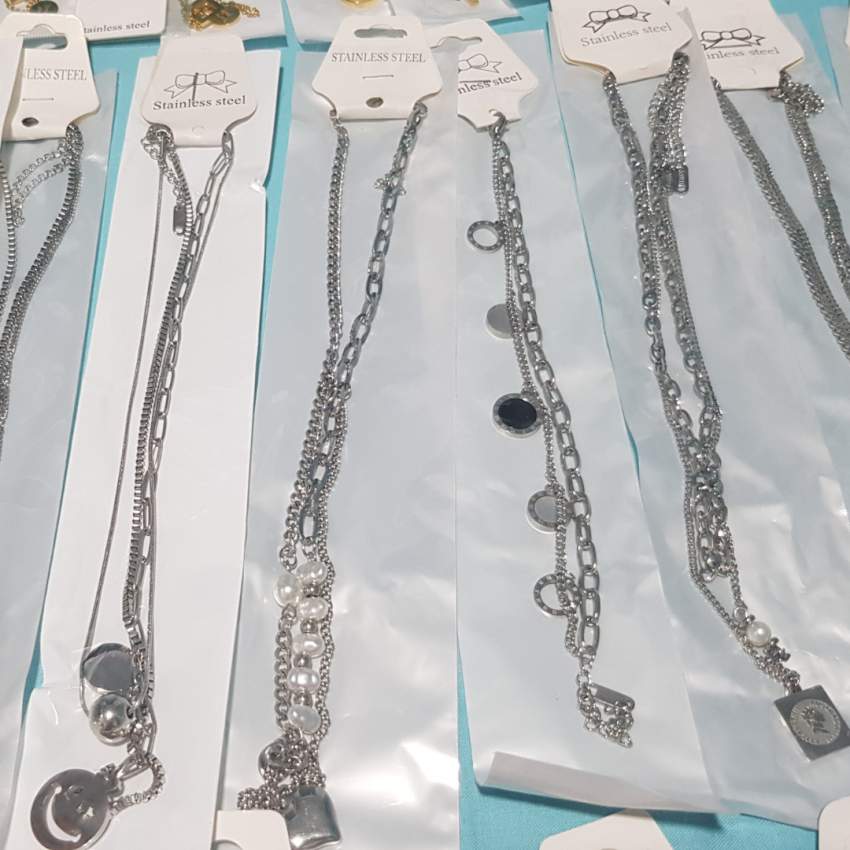 316L Stainless Steel Necklaces - 3 - Necklaces  on Aster Vender