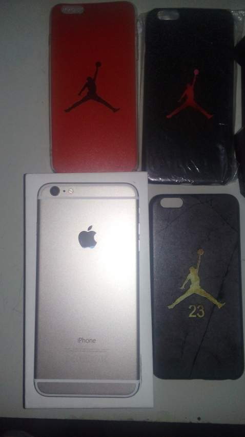 IPHONE 6+ 16GB/ WIRELESS EARPHONE NEW/ 3 COVERS NEW! - 1 - iPhones  on Aster Vender