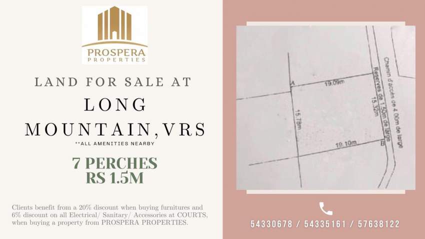 PLOT ON SALE @ LONG MOUNTAIN FOR 1.5M - 0 - Land  on Aster Vender