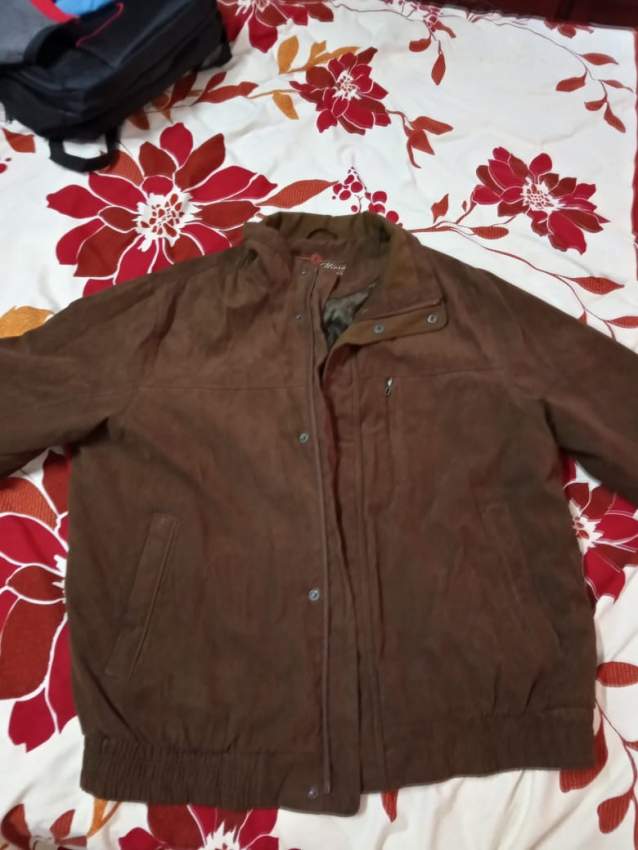 Brown jacket on Aster Vender