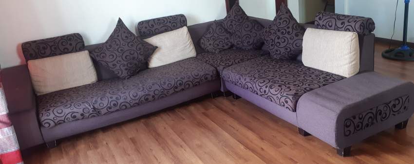 Sofa L shape on Aster Vender