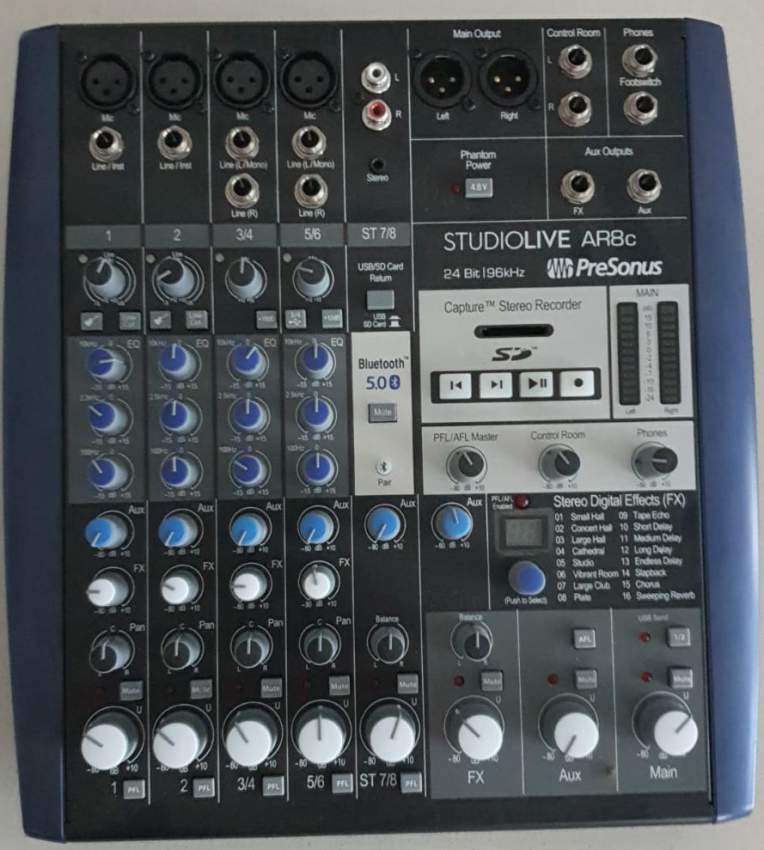 MIXER PRESONUS StudioLive AR8C - 0 - Other Musical Equipment  on Aster Vender