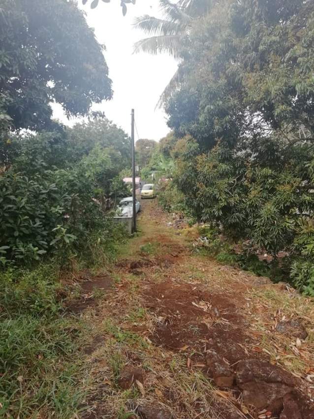  18 perches residential land are for sale in Plaine des Roches - 5 - Land  on Aster Vender