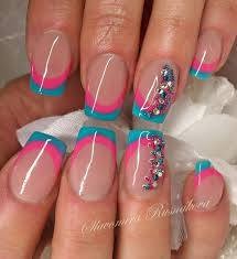 Nail extension french colour design diamond  - 3 - Other Makeup Products  on Aster Vender