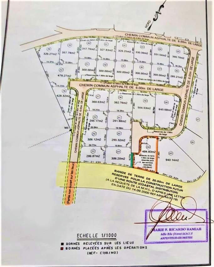 Land of 127.6 toises or 11.48 perches for sale located in Bain Boeuf - 4 - Land  on Aster Vender