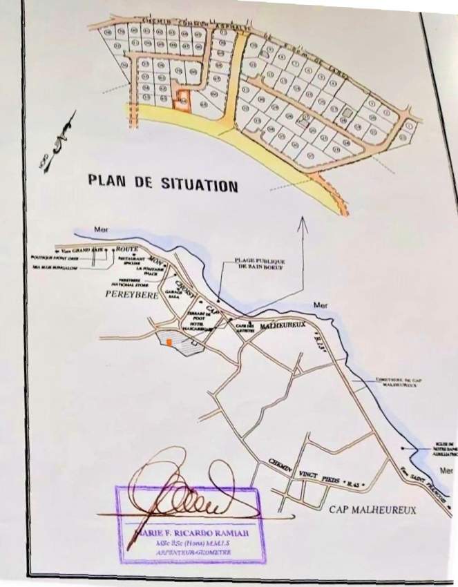 Land of 127.6 toises or 11.48 perches for sale located in Bain Boeuf - 5 - Land  on Aster Vender