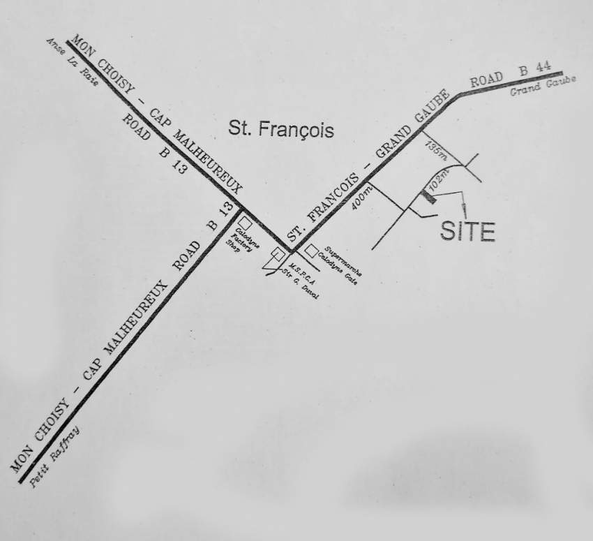 149.57 toises for sale in Chevreau Lane, Calodyne - 3 - Land  on Aster Vender