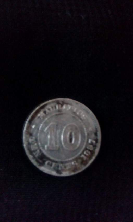 Queen Victoria Silver Coins of 10 cents 1897. - 0 - Coins  on Aster Vender