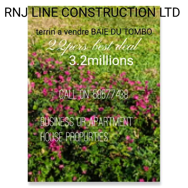 Terrin a vendre baie du tombeau  - 0 - Events  on Aster Vender