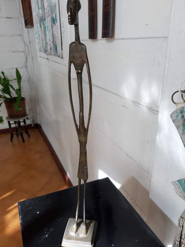 Sept statues en cuivre. - 7 - Interior Decor  on Aster Vender
