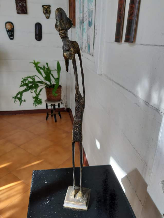 Sept statues en cuivre. - 6 - Interior Decor  on Aster Vender