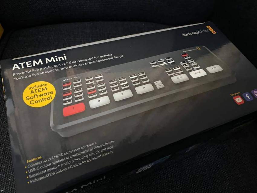 COMMUTATEUR HDMI - BLACKMAGIC DESIGN ATEM MINI - All Informatics Products on Aster Vender