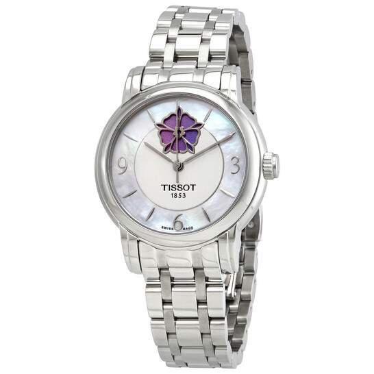 TISSOT  LADY WATCH AUTOMATIC PEARL DIAL WATER RESISTANT - 0 - Watches  on Aster Vender