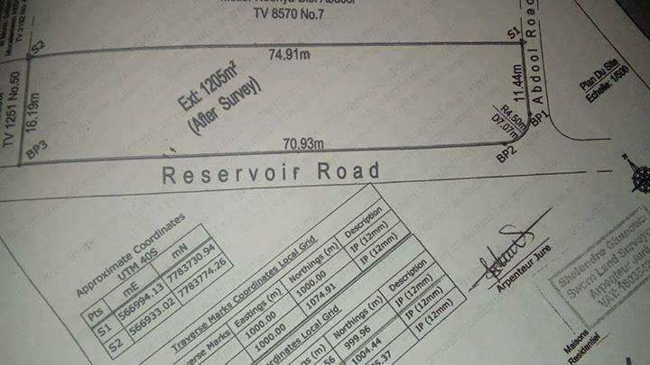  28.55 perches  land at Reservoir Rd, Goodlands - 4 - Land  on Aster Vender