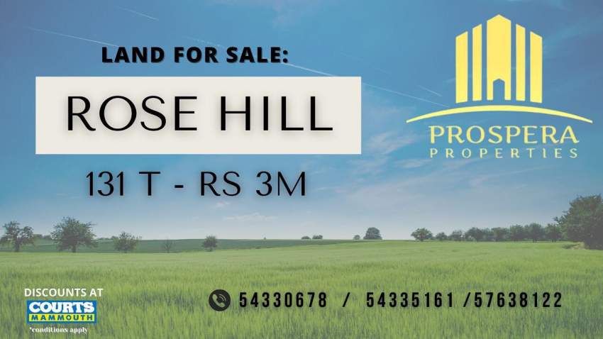 LAND FOR SALE  
