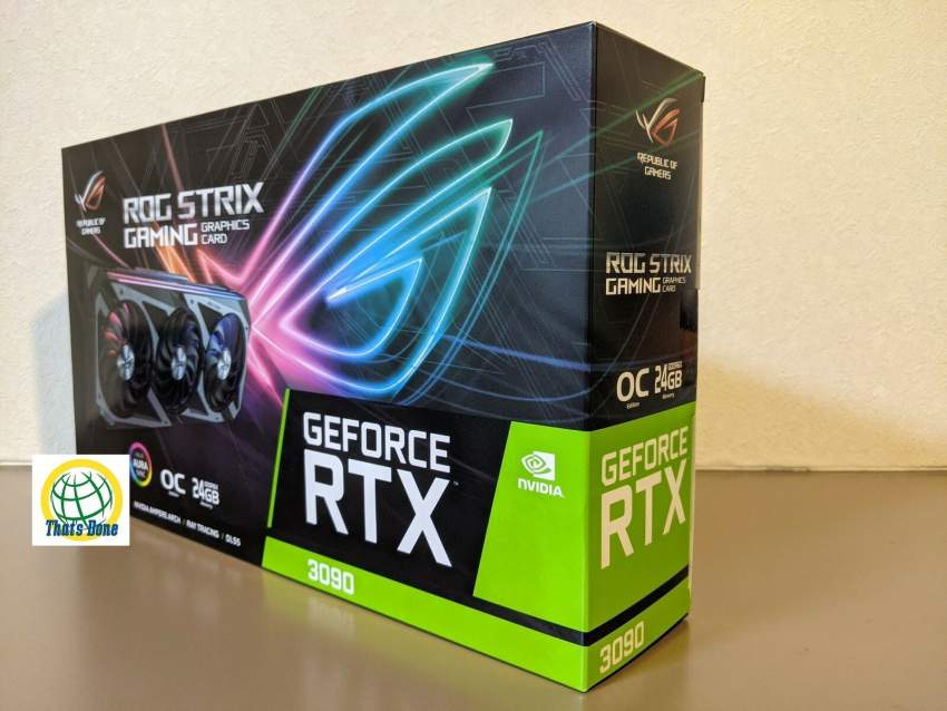 GeForce RTX 3090 / MSI Geforce / Asus Rog Strix RTX 3080 - Memory Card (SD Card) on Aster Vender