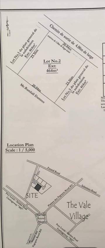 2 plot of 11 perches in The Vale, Sottise each @ Rs 1,550,000 negoti - 7 - Land  on Aster Vender