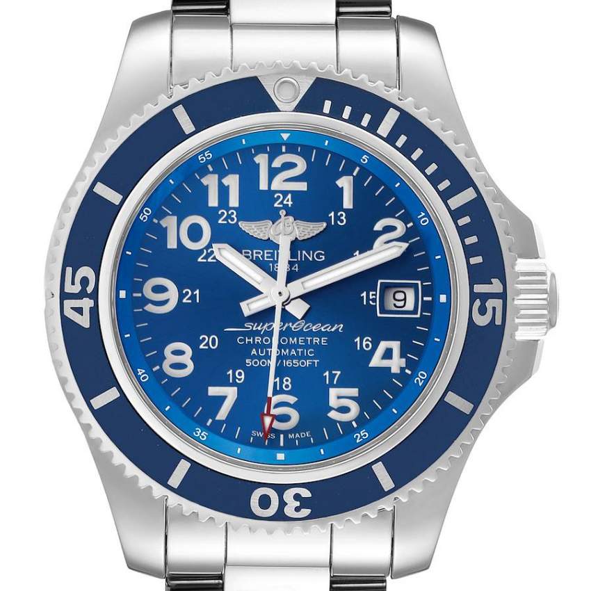 Breitling Superocean II  with box and card - 0 - Watches  on Aster Vender