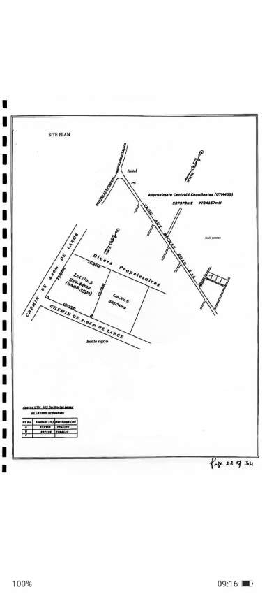 Trou aux biches Residential land - 5 - Land  on Aster Vender