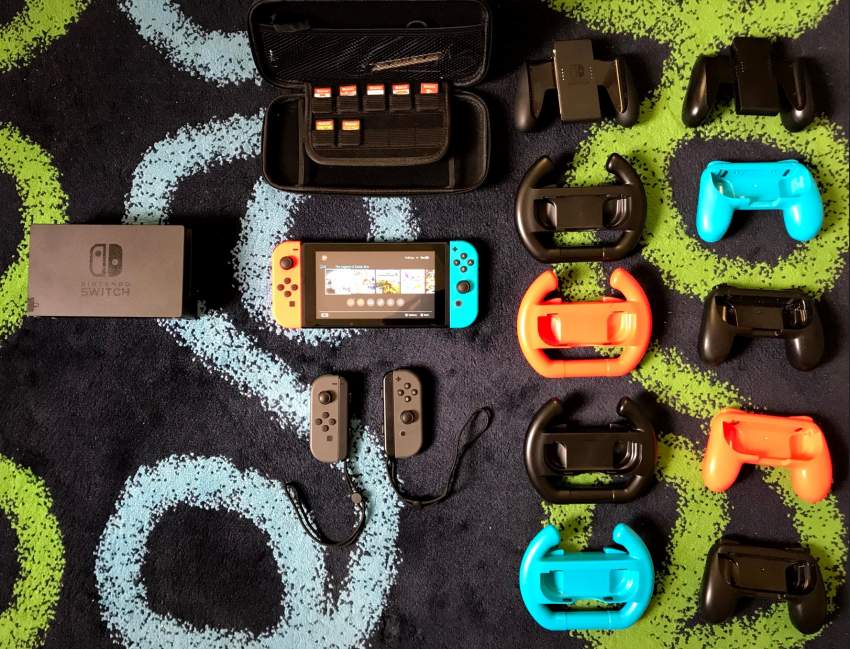 Nintendo Switch with games and accesories - 3 - Nintendo Switch  on Aster Vender
