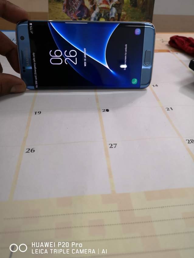 Samsung s7 edge blue - 0 - Android Phones  on Aster Vender